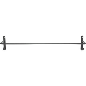 SCENIC ROAD Horse Blanket Bar with Bridle Hooks for Equine Tack, Powder Coat Steel, 36-inch
