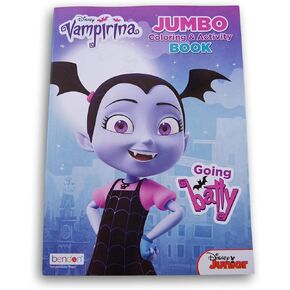 أيام الكسول Vampirina الذهاب إلى Batty Coloring and Activity Book - 64 صفحة