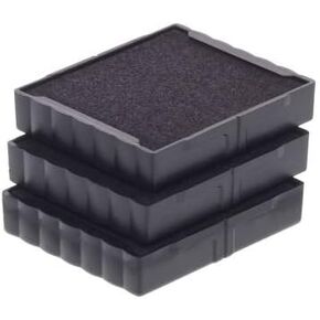 Trodat Replacement Ink Cartridge 6/4923 - pack of 3 Color black