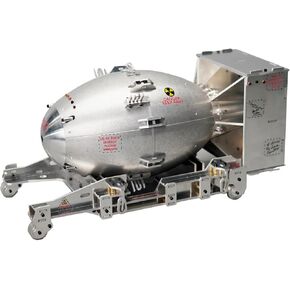 1/12 Full Metal WWII American Fat Man Nuclear Bomb Assembly Model - A Great Collectible for Oppenheimer and Military - 3D Metal Puzzles for Adults