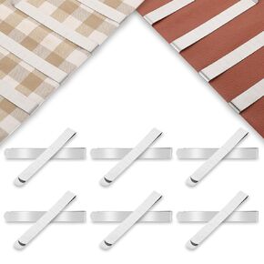 Fabric Clips Sewing 20 Pcs Stainless Steel Hemming Clips 4 Inches Measurement Ruler Hem Clips Sewing Hem Marker Tool for Fabric Clips Pinning and Marking Accessories Sewing Supplies