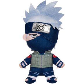 Just Play Naruto Small 7 Inch Kakashi Plushie, Multicolor, Anime, Kids Toys for Ages 3 Up