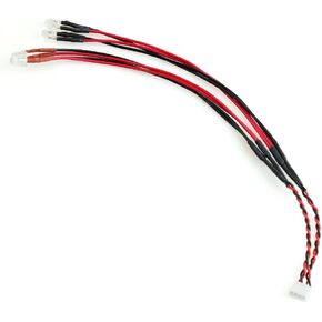 REDSPIDER for Mini-Z MA020 MR03 FWD RWD 1/28 RC Car Upgrade Parts RC Car LED Light Headlights and Taillights ﻿