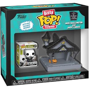 Funko Pop! Bitty Town: The Nightmare Before Christmas- Jack and Jack's House