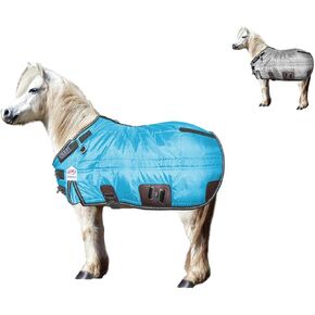 Derby Originals Nordic Tough West Coast 420D Outer Shell Mini Horse and Pony Stable Blanket 200g Insulation Nylon Lining 3 Layer Breathable