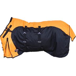 CHALLENGER 68" 1200D Horse Turnout Waterproof Heavy Weight Winter Blanket 5EE20OR