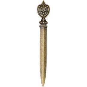 Letter Opener European Style Mail Opener Retro Pattern Envelope Opener for Letter Mail Envelope