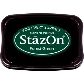 Tsukineko StazOn Stamp Pad, Red