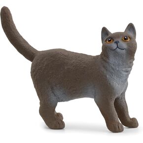 Schleich Farm World New 2024 Farm Animal Toy British Shorthair Cat Figurine