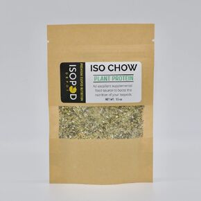 Iso Chow Plant Protein Blend 1.5 oz - Premium Isopod Food, Isopod Treat, Springtail Food