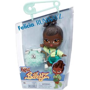Bratz Babyz Runwayz Felicia Collectible Fashion Doll with Real Fashions