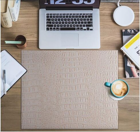 النسيج التمساح ، ناعم التمساح من جلد الصدفة ، الجلد المنقوش من التنجيد DIY ملاءات ومقاطع - فردية 1 ياردة قطع 36 "x54" (أسود) in Kuwait