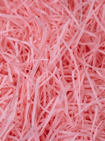 Magicwater Supply - 1/2 LB - Pink - Soft & Thin Staight Cut Paper Paper Shred Piller Great for Hights ، وملء السلة ، وأعياد الميلاد ، وحفلات الزفاف ، والذكرى السنوية ، وعيد الحب in Kuwait