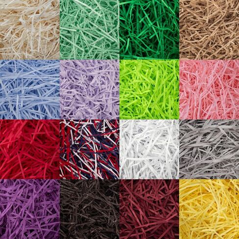 Magicwater Supply - 1/2 LB - Pink - Soft & Thin Staight Cut Paper Paper Shred Piller Great for Hights ، وملء السلة ، وأعياد الميلاد ، وحفلات الزفاف ، والذكرى السنوية ، وعيد الحب in Kuwait