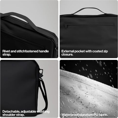 RAINS Laptop Bag, Backpack, Ideal for Work, & College, Models Supporting 13 to 16 Inches in Saudi Arabia
