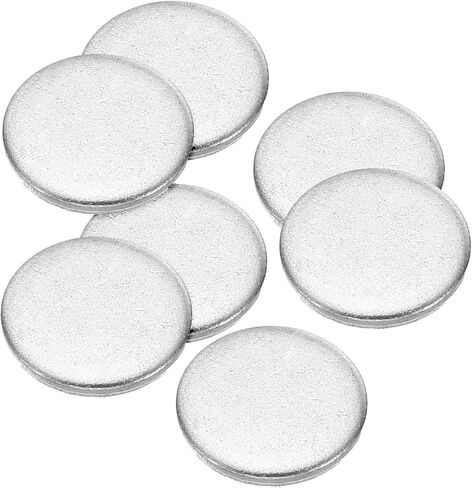 PATIKIL 75mm Steel Disc, 4Pcs Metal Stamping Blanks Tags Circle Round Metal Plate Strike DIY 304 Stainless Steel for Laser Engraving Stamping Craft Name Tag in Saudi Arabia