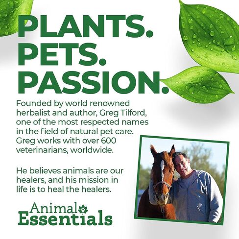 Animal Essentials Heart Health for Dogs & Cats - Cardiovascular Support Supplement, Healthy Heart, Organic Hawthorn Berry, Herbal Tincture - 2 Fl Oz in Kuwait