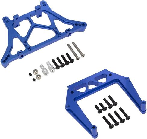 مجموعة صدمة خلفية من سبائك المجموعة 3639 9418 ل Traxxas Drag Slash 1967 Parts Upgarde (الأزرق الداكن) in Kuwait