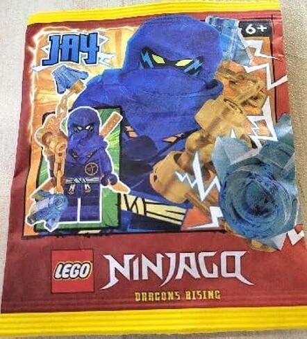 Lego Ninjago: Jay Dragons Rising Minifigure مع Nunchuks in Saudi Arabia