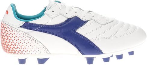 Diadora Brasil GR LT+ MDPU - حذاء كرة قدم مصنوع من الجلد الفاخر المقاوم للماء مع نعل أرضي ثابت وصورة ظلية كلاسيكية in Saudi Arabia