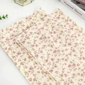 JarThenaAMCS 60 Sheets Pink Floral Tissue Paper Wildflower Gift Wrapping Paper Decorative Art Paper for Birthday Baby Shower Party DIY Crafts, 14 x 20 Inch