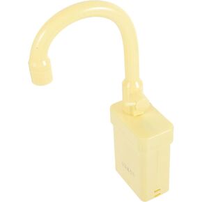 Toyandona Kitchen Sink Faucet Kids استبدال لعبة التظاهر بالوعة مع لعبة الصنبور المائية الجارية لعبة Play Play Kitchen Toys Yellow