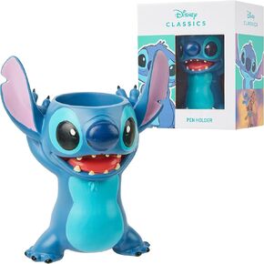 Disney Stitch 3D Pen Holder for Desk, Cute Pencil Holder Desk Organizer for Office, Home Storage Box, Secret Santa Gifts