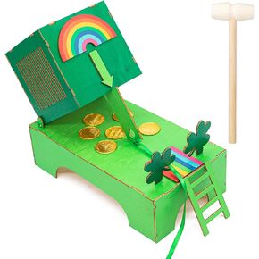 St. Patrick's Day Decorations Leprechaun Trap Kit -St Patrick's Day DIY Toys -Leprechaun Trap Decorations