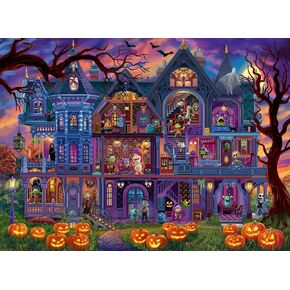 Ravensburger Monster House Party 100 Piece XXL Jigsaw Puzzle for Kids - Every Piece is Unique, Pieces Fit Together Perfectly