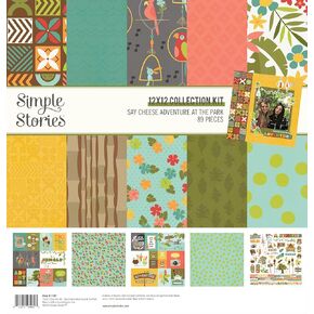 Simple Stories Collection Kit 12"X12"-Say Cheese Adventure At The Park -ADVE7947