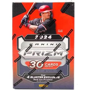 2024 Panini Prizm Baseball 6-Pack Hobby Blaster Trading Card Box (Hobby Blaster Exclusive Red Ice Prizms!)