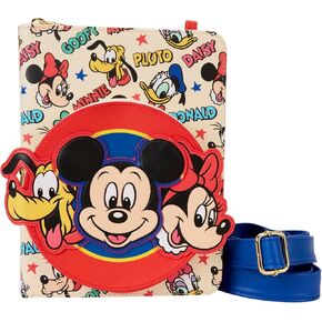 Loungefly Disney Classic Zip حول Crossbody Journal