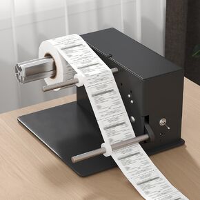Automatic Label Rewinder Machine 180mm Rewind Diameter Label Rewinder Two-Way Rewinding Label Roller Rewinder Machine Automatic Synchronize Rewinding with Printer (R3 Auto Label Rewinder)