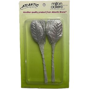 atlantic corsage 2.25 "يترك 50/pk Silver