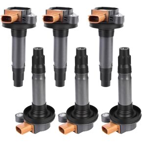 Ignition Coil Pack Fits for Toyota Corolla Prius Matrix 2007-2017, for Scion XD 2008-2014, for Lexus CT200H 2011-2016, for Pontiac Vibe 2009-2010 1.8L L4 - Coil Packs Replace - UF596 UF619 C1714