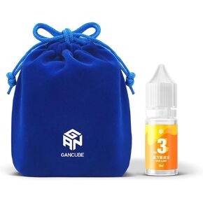 GAN Speed Cube Mastery Lube 10ml & Storage Bag, Lubricant for Cube Speed Stabilizing
