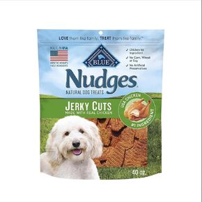 Blue Buffalo Nudges Jerky Cuts Natural Dog Treats - Chicken, 40 oz