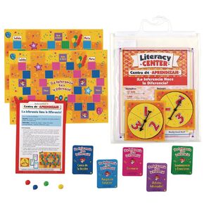 Really Good Stuff Centro de Aprendizaje: La Inferencia Hace la Diferencia! Nivel 1 (Spanish Inference Fun Literacy Center)