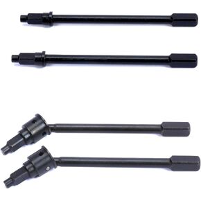 RCAWD F/R Diff Outdrive Set,Dogbones Drive Shaft for 1/18 Axial Utb18 Capra Trail Buggy Crawlers Upgrade Parts
