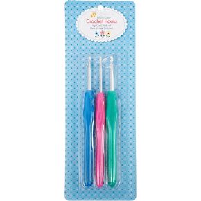 Lori Holt 100% Cute Crochet Hooks from Riley Blake Designs - 3 Sizes