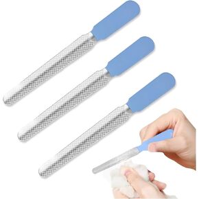 NIIIYYTIB 3PCS DOG NAIL FILE Professional Professional Metal Emery Boards for Dogs Cats Nail Grooming Tool لتنعيم الحواف الخشنة File Filer لسلالات صغيرة كبيرة من أظافر الأظافر الآمنة