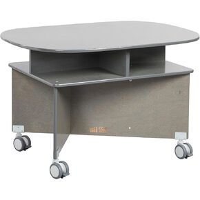 ECR4Kids Collaboration Table, Kids Furniture, Grey Wash
