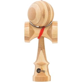 Kendama USA - Kaizen Natural Bamboo Kendamas - Lightweight & Great for Beginners - Ball & Cup Toy - Strengthens Eye Hand Coordination