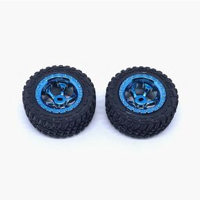 KingVal Replacement 1 Pair Tire Wheel Tyre RC Spare Parts Compatible with WLtoys 284161 RC Car
