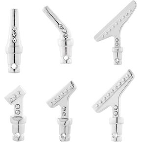gofidin 6 PCS Diamond Art Pen Tips Stainless Steel Replacement Point Drill Pen Heads DIY for Diamond Paintings Quick Cases Tools Embroidery Cross Stitch Accessories