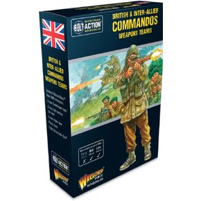 Warlord Games Bolt Action: British & Inter-Allied Commandos Weapons Teams