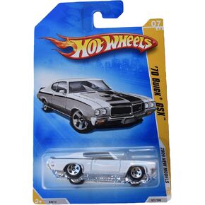 Hot Wheels 2009 New Models 7/42 '70 Buick GSX 7/190, White