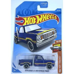 Hot Wheels - 1978 Dodge Li'l Red Express Truck - HW Hot Trucks 10/10 [Blue] #55/250