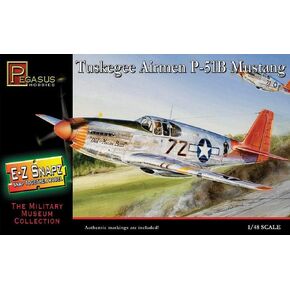 1/48 Snap, P-51B Tuskegee Airmen