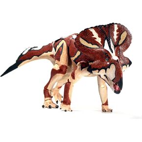 Protoceratops Andrewsi - 1/6th مقياس ديناصورات المقياس - 12 "مصغرة مفصلية ، مصغرة باليد ، مرسومة باليد